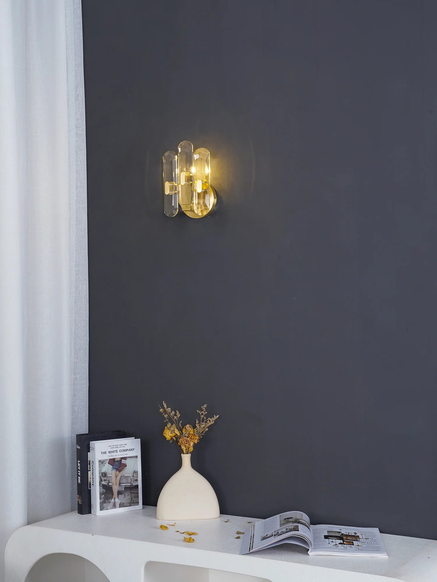 Romantic Crystal Wall Lamp