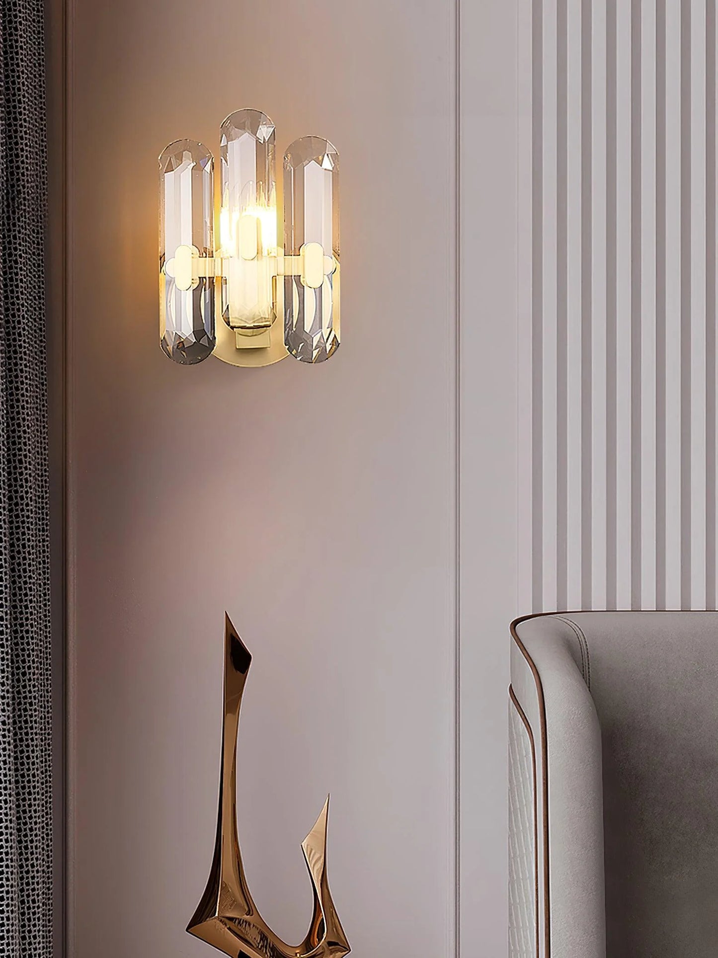 Romantic Crystal Wall Lamp