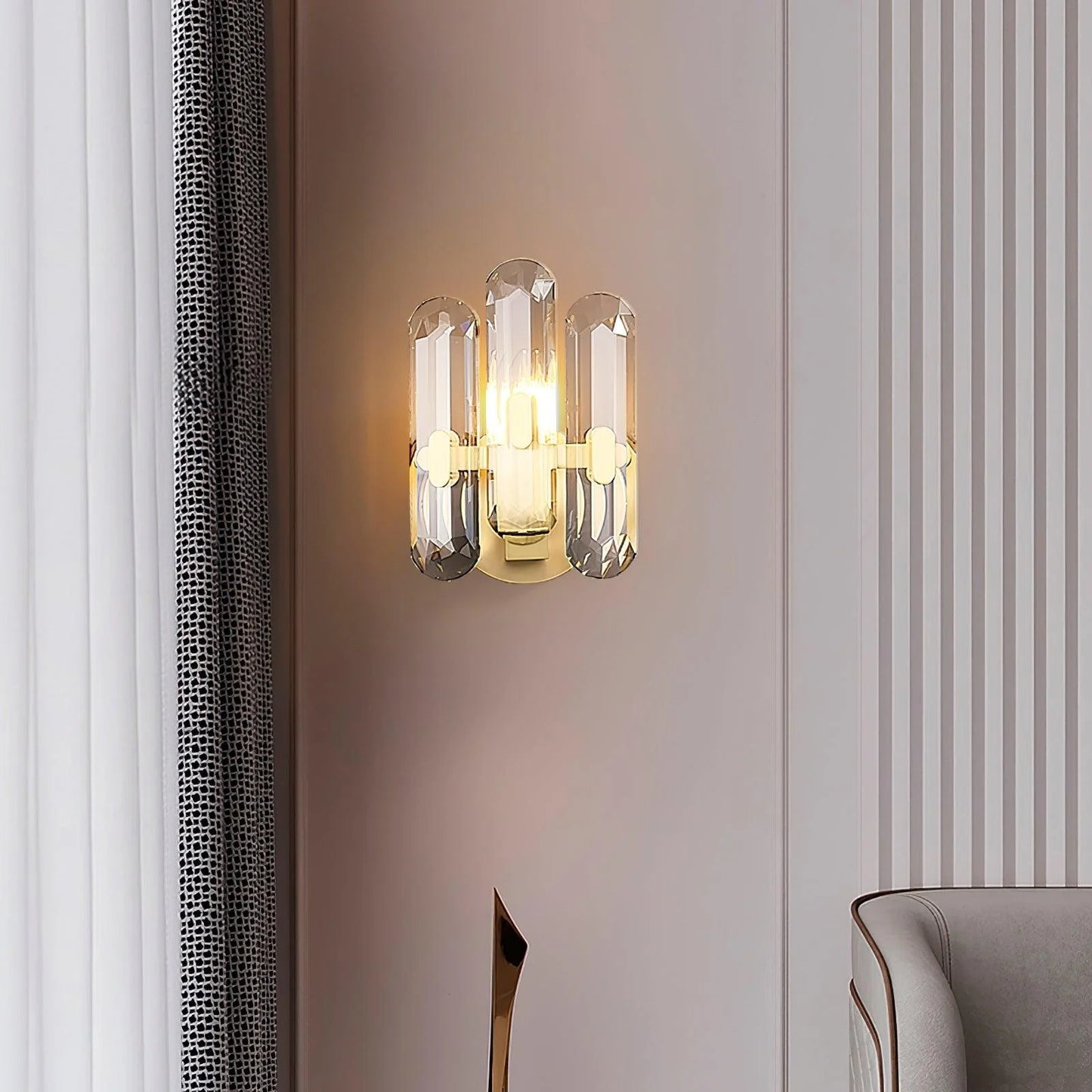Romantic Crystal Wall Lamp