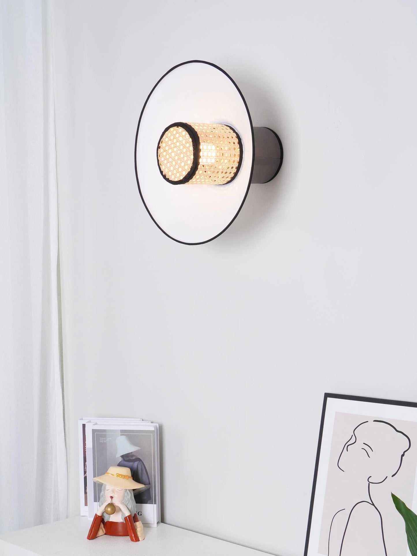 Fabric Woven Wall Lamp