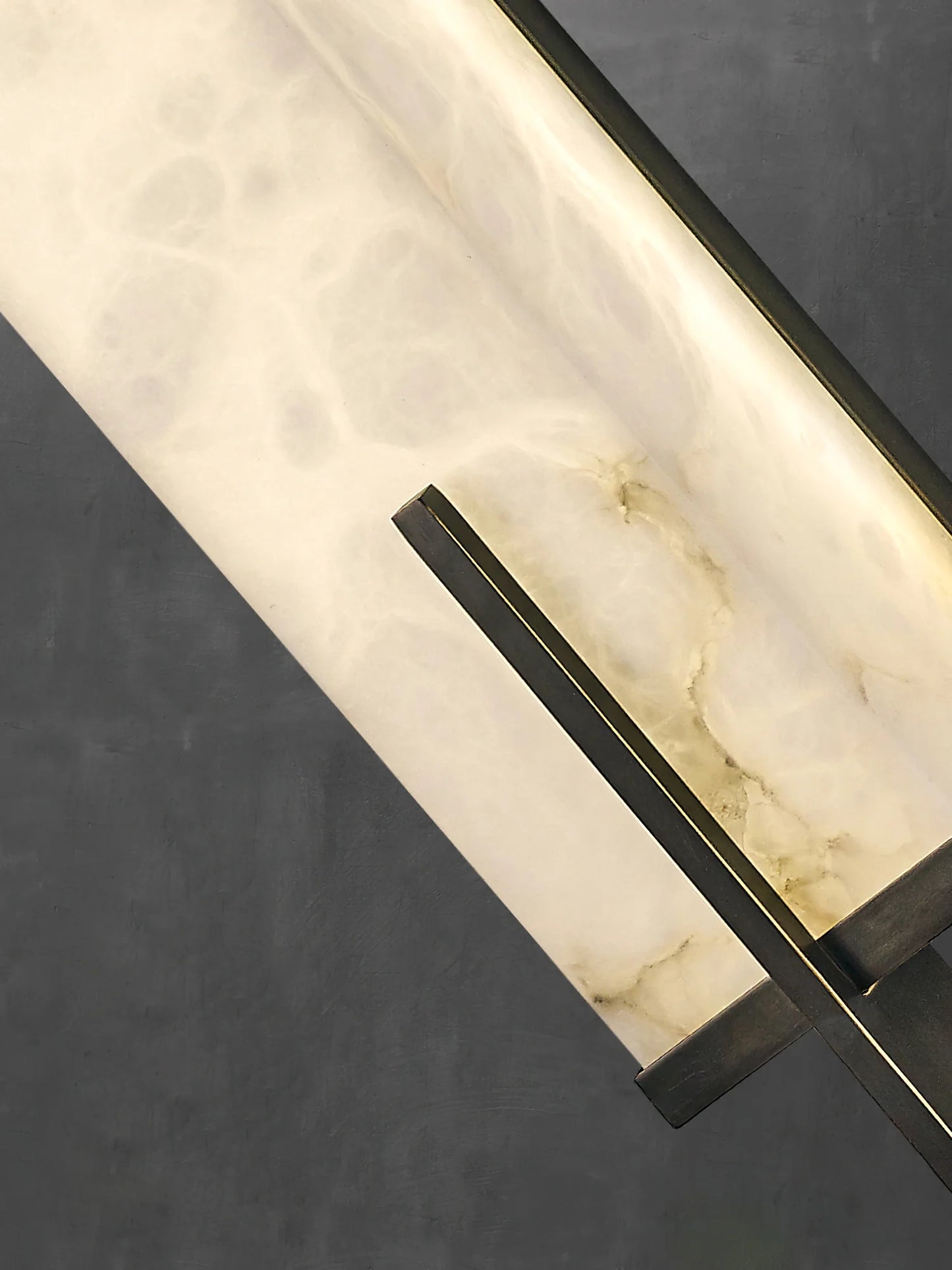 Square Marble Wall Lamp
