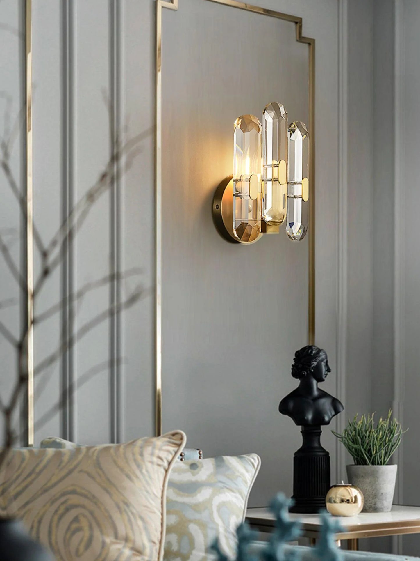 Romantic Crystal Wall Lamp