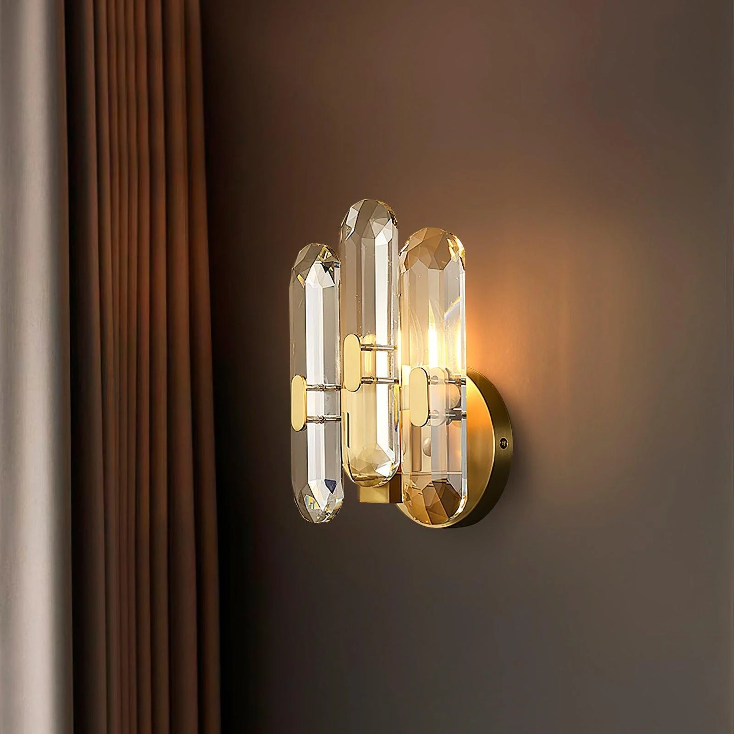 Romantic Crystal Wall Lamp
