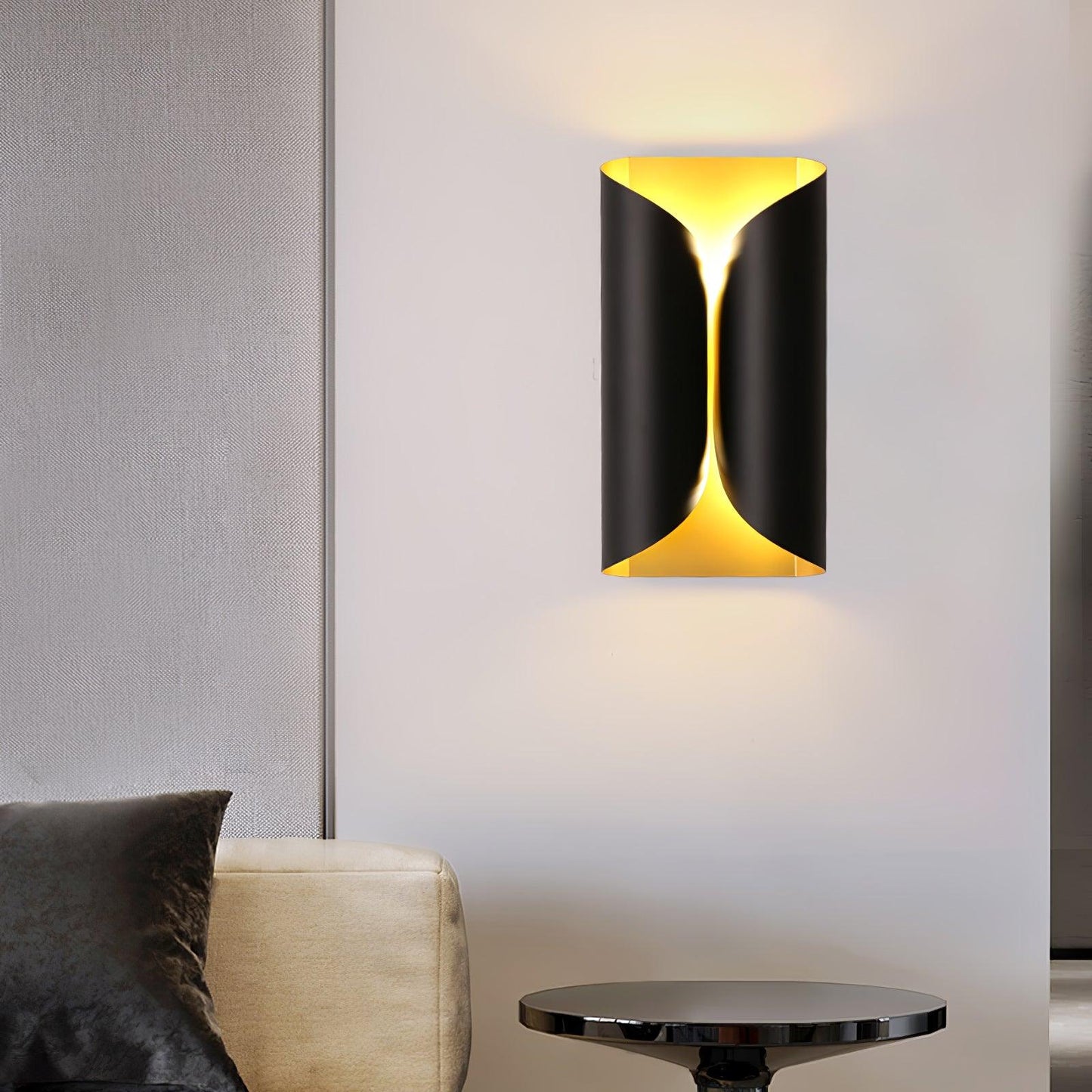 H Folding Paper Box Wall Lamp