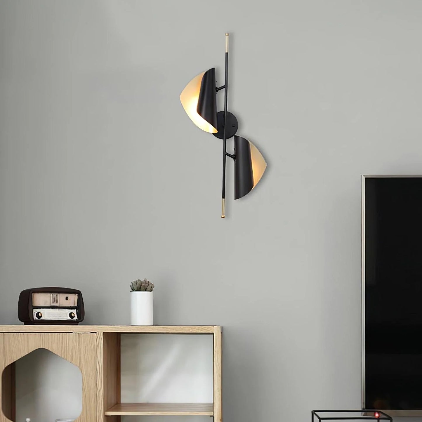 Double Head Bei Bei Wall Lamp