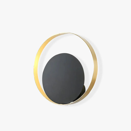 Round Eclipse Shell Wall Lamp