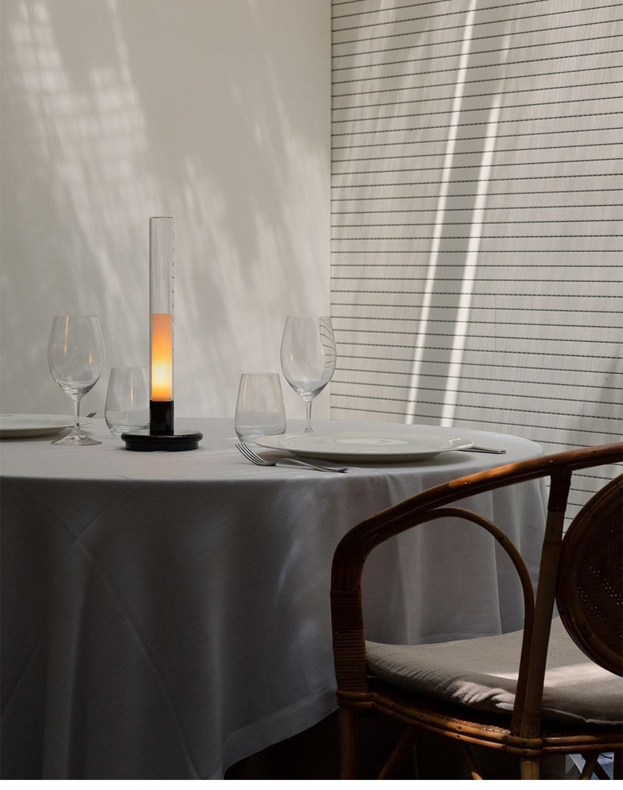 Cole LED Candle Portable Table lamps