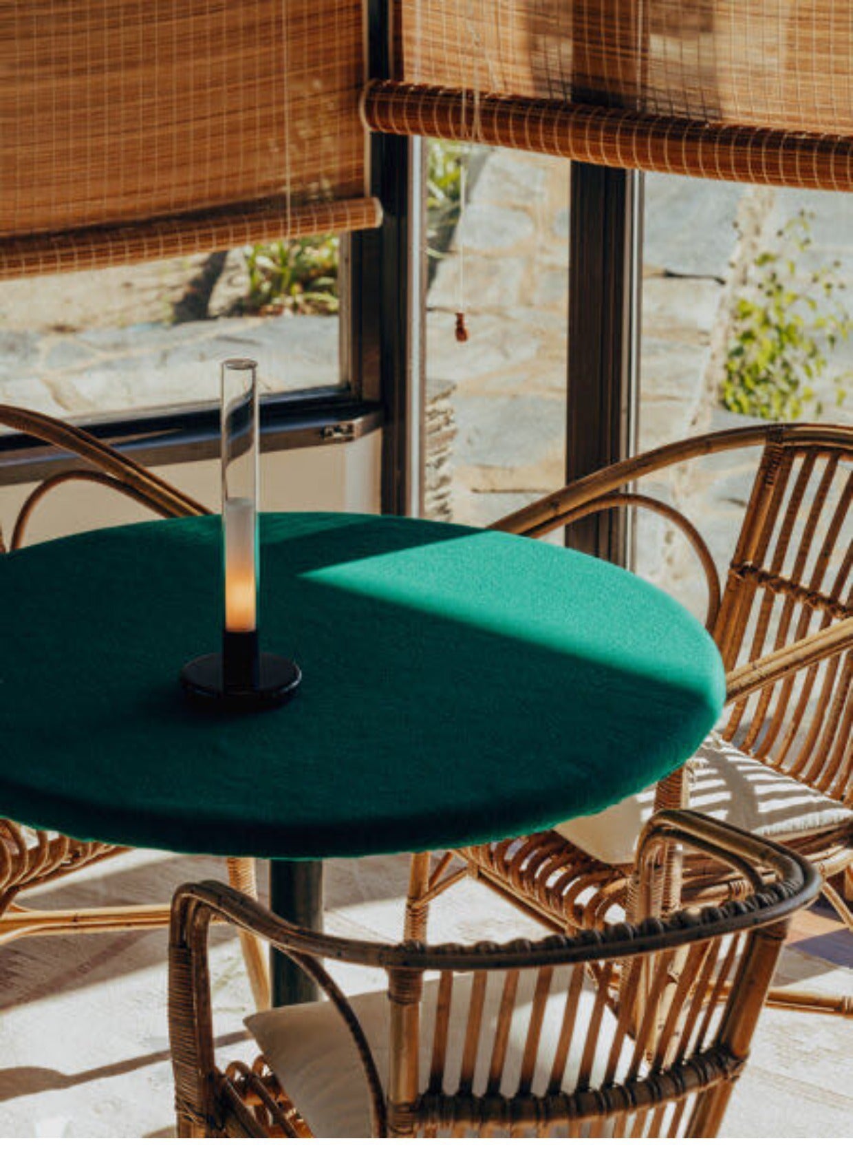 Cole LED Candle Rechargeable Table lamp
