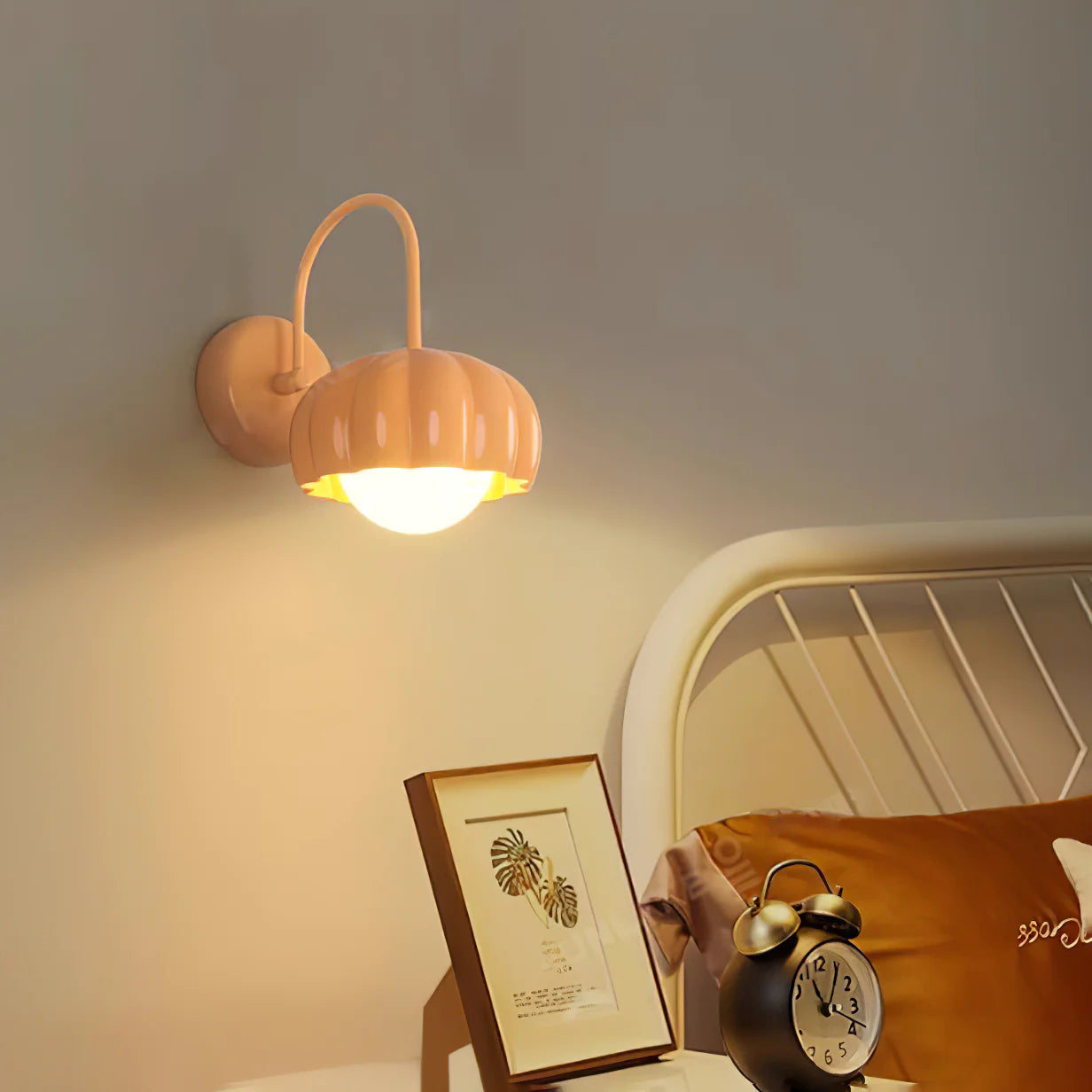 Multicolor Pumpkin Wall Lamp