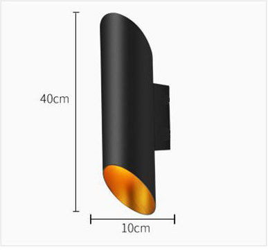 Bevel Bobbin Wall Lamp