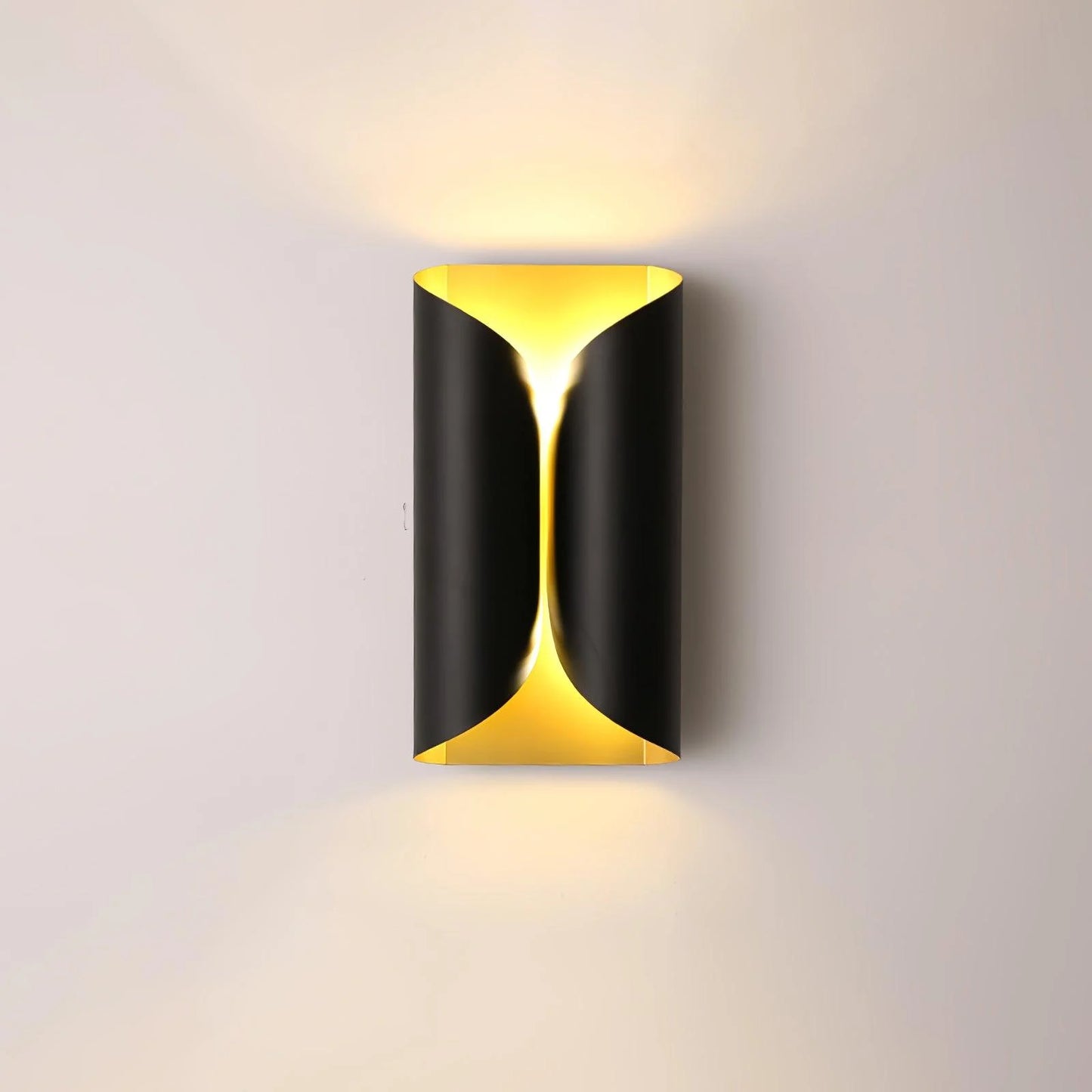 H Folding Paper Box Wall Lamp