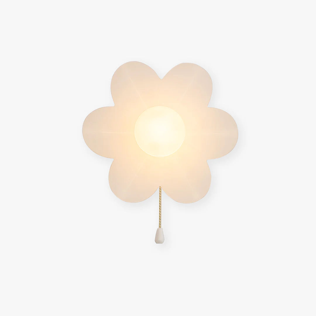 Three-Color Flower Wall Lamp