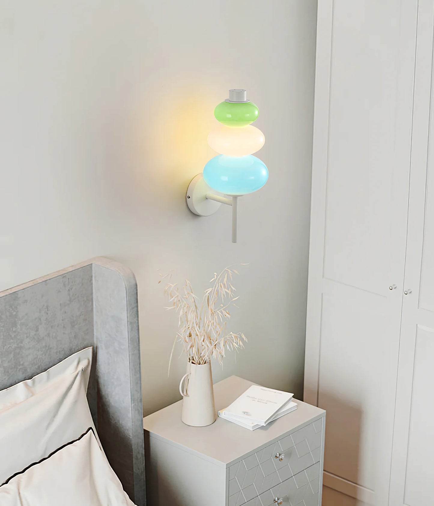 Colored Candy String Wall Lamp