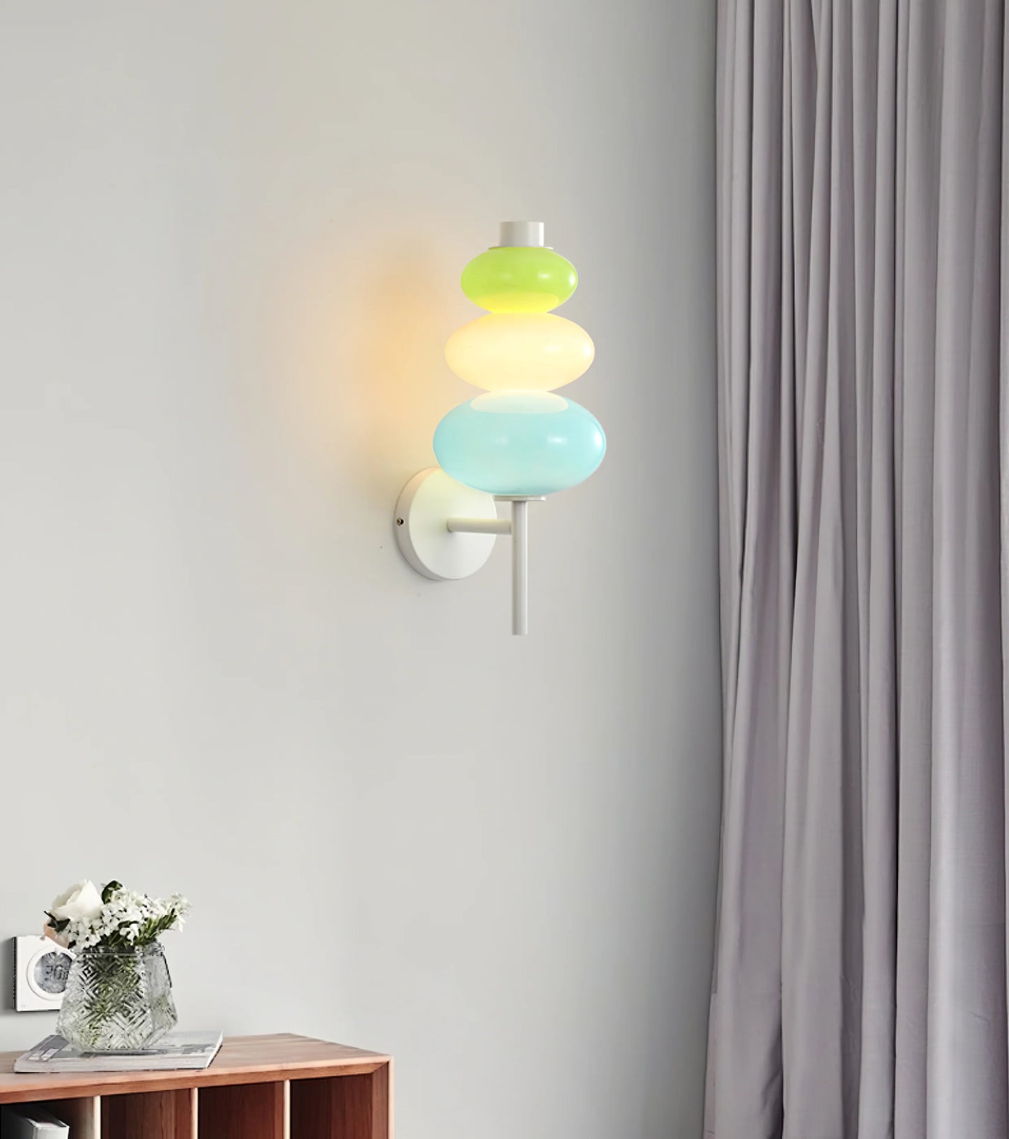 Colored Candy String Wall Lamp