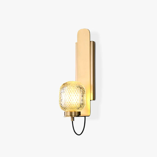 Pineapple Crystal Wall Lamp