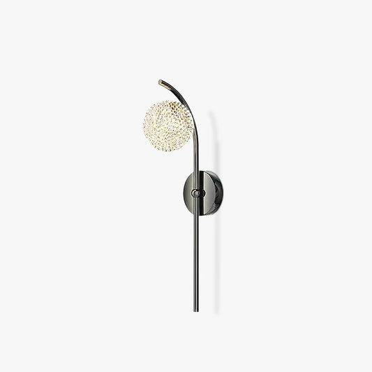 Soff Crystal Flower Bulb Wall Lamp