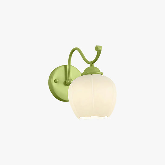 Pumpkin Flower Wall Lamp