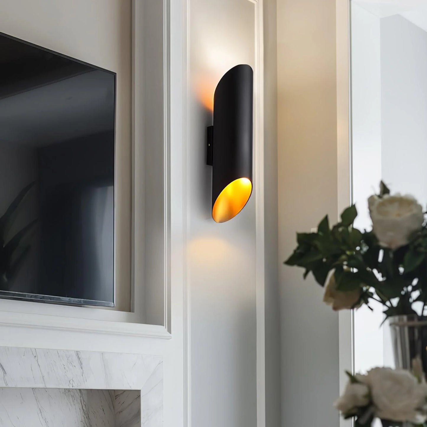 Bevel Bobbin Wall Lamp