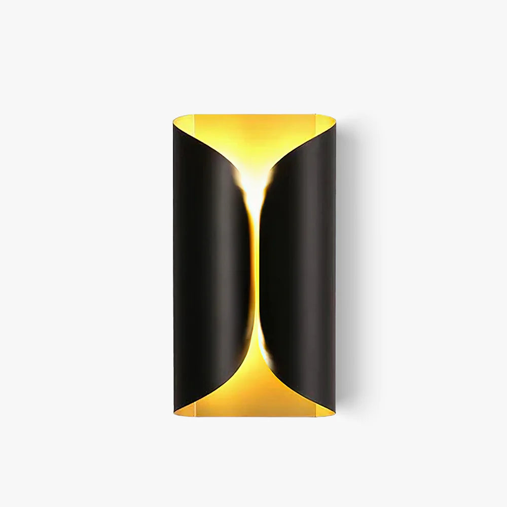 H Folding Paper Box Wall Lamp