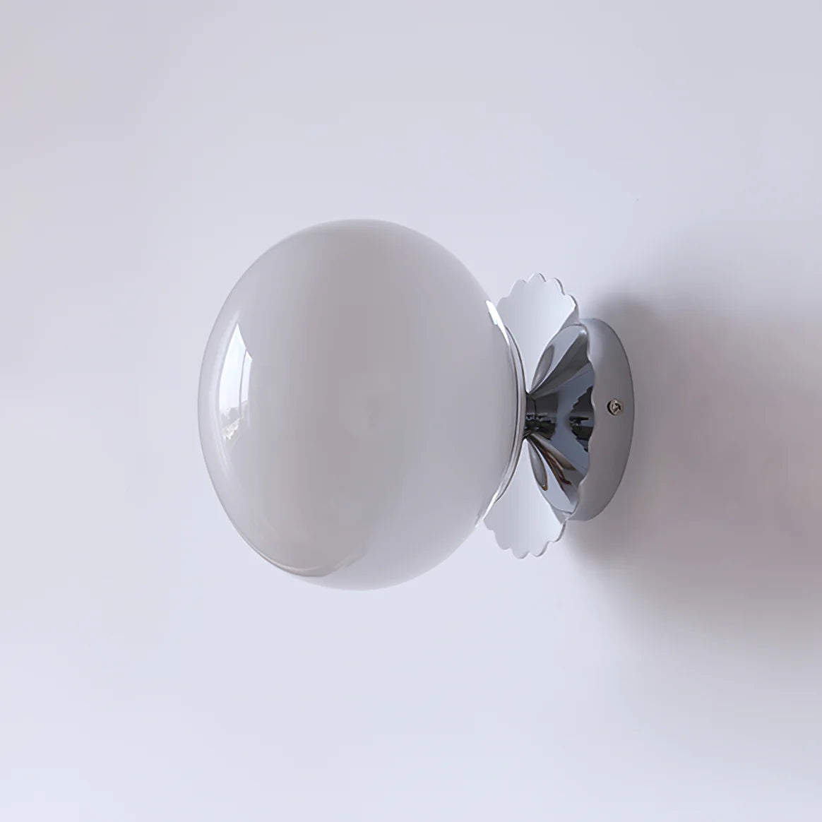 Multicolor Round Glass Wall Lamp