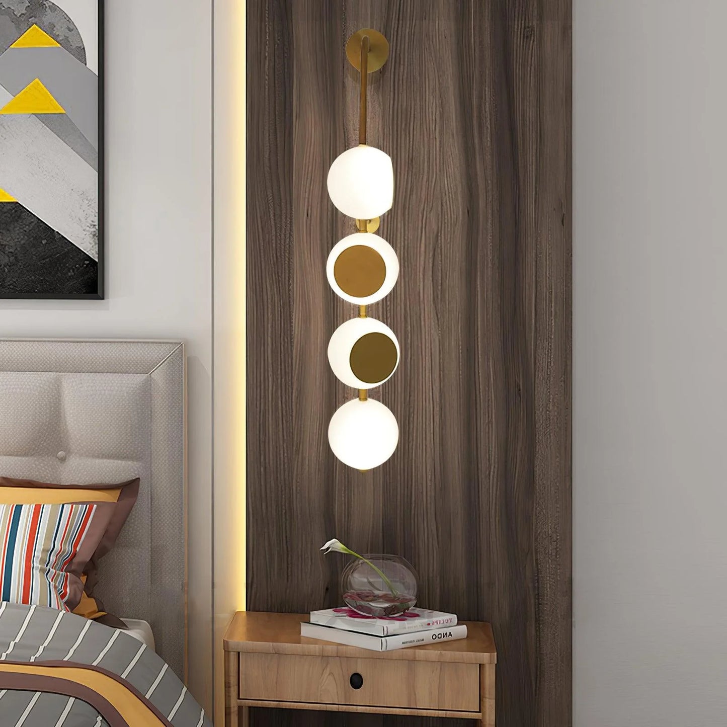 Long Pearl Wall Lamp
