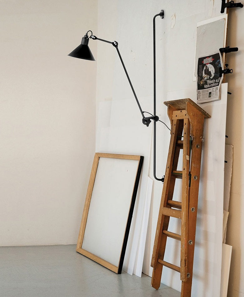 Long Arm Rocker Wall Lamp