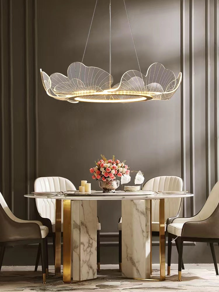 Lotus Leaf Chandelier