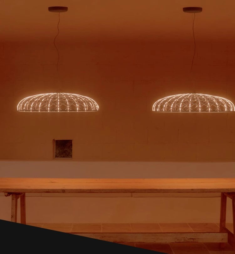 Skynest LED Woven Pendant Light