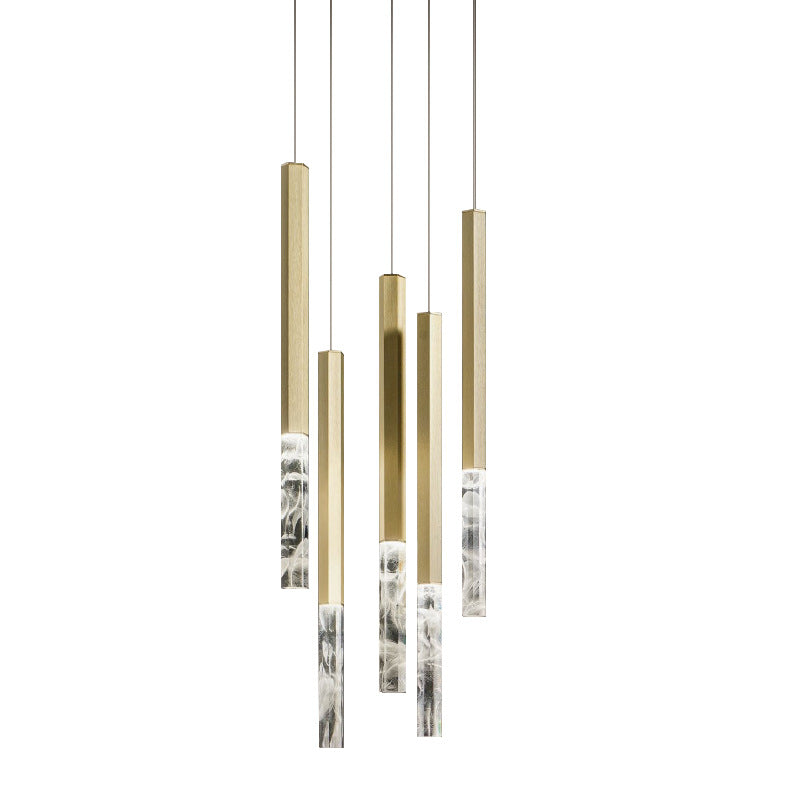 Strip Crystal Pendant Lamp