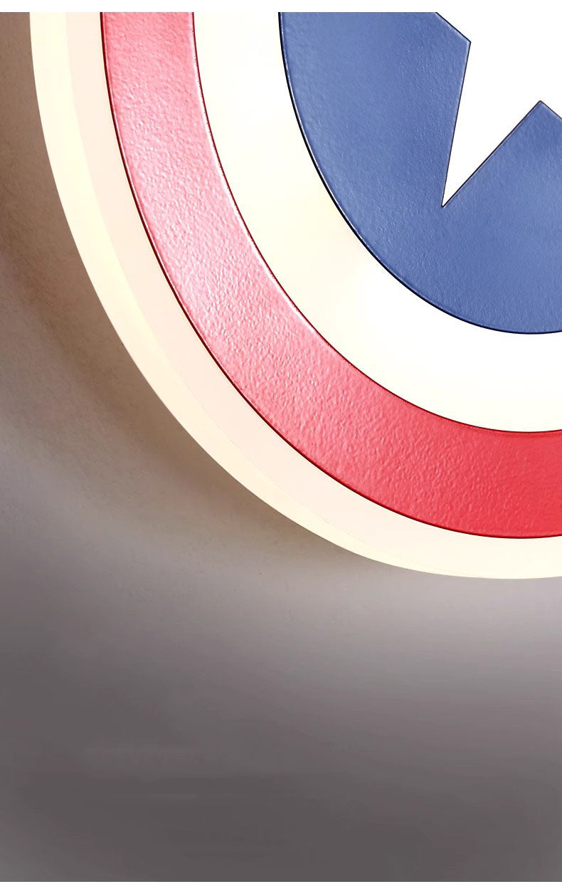 Captain America Shield Wall Lamp