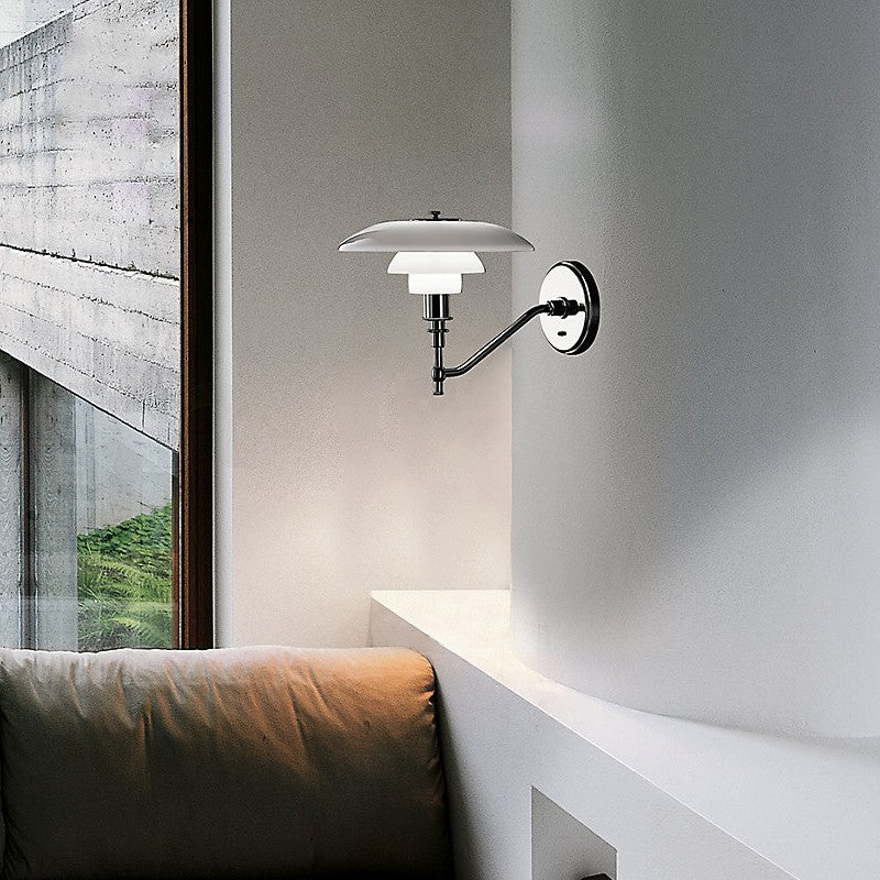 Multilayer Glass Wall Lamp