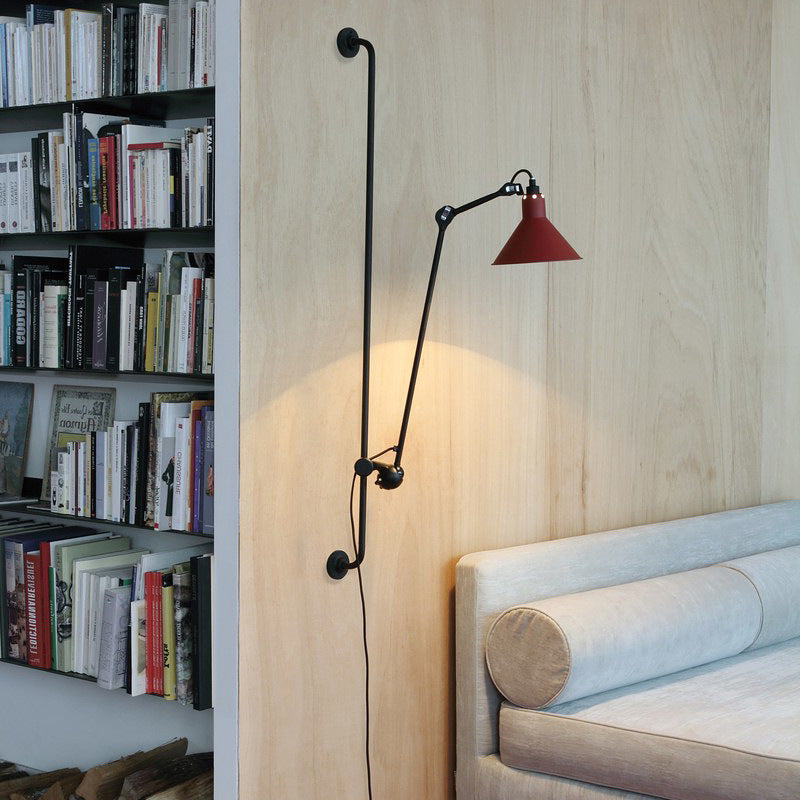 Long Arm Rocker Wall Lamp