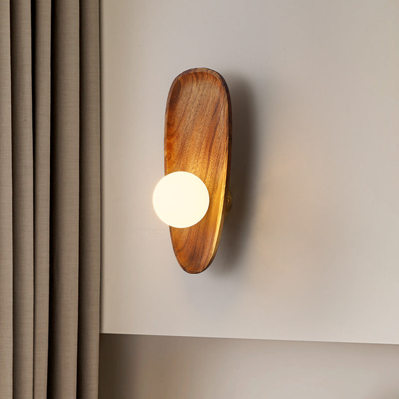 Black Walnut Wall Lamp