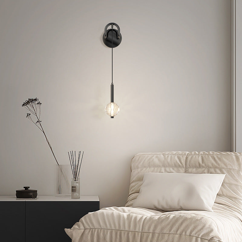 Crystal Ball LED Wall Lamp