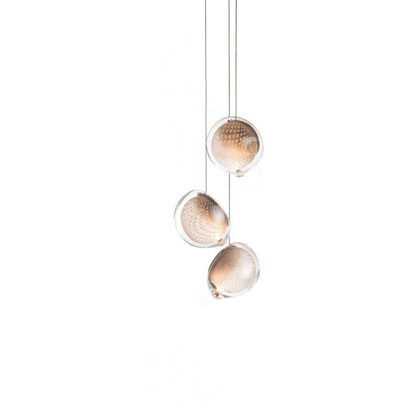 Puffer Glass Pendant Light