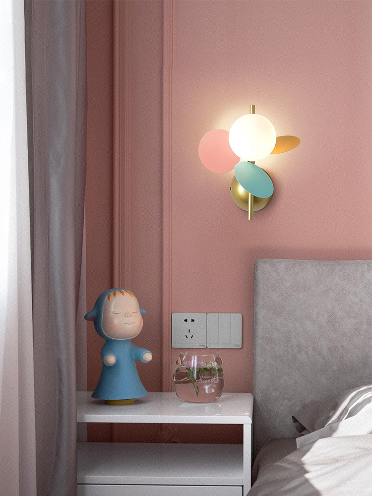 Round Colored Wall Lamps