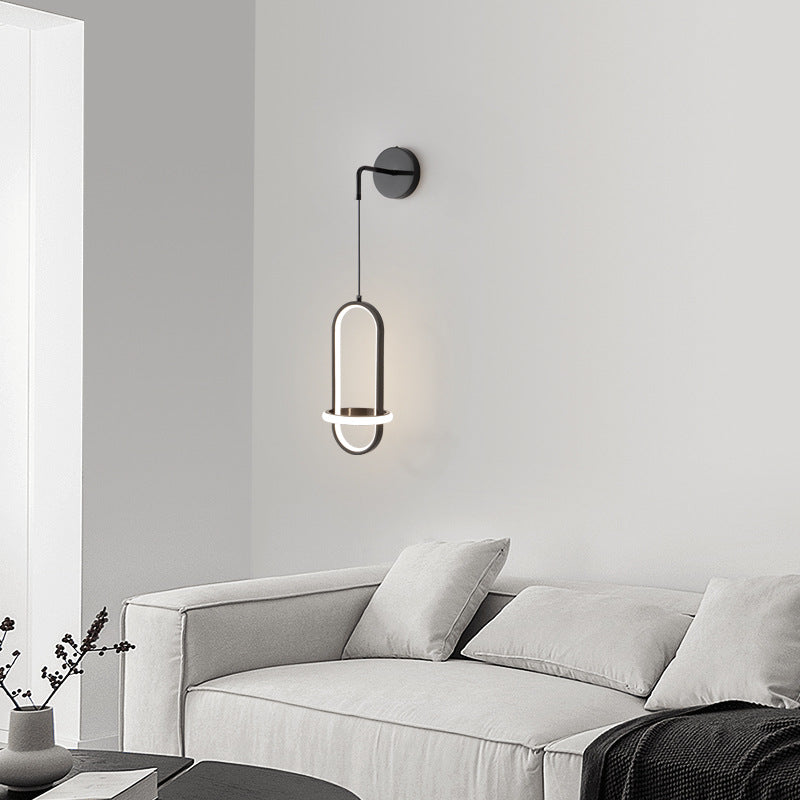 LED Oval Wall Lamp