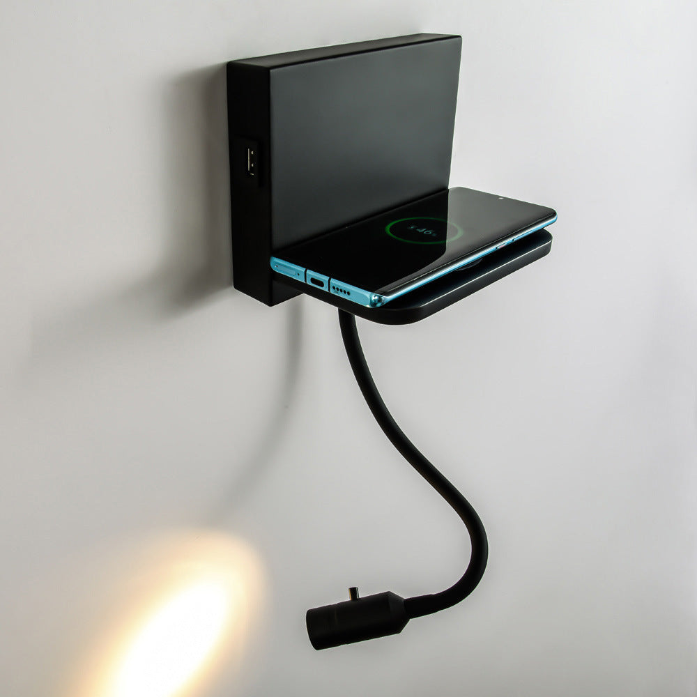 Multi-Functional USB Wireless Wall Lamp