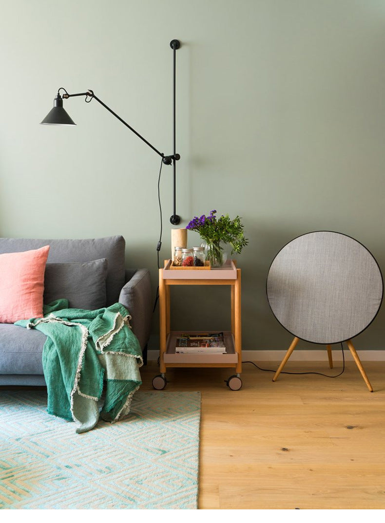 Long Arm Rocker Wall Lamp