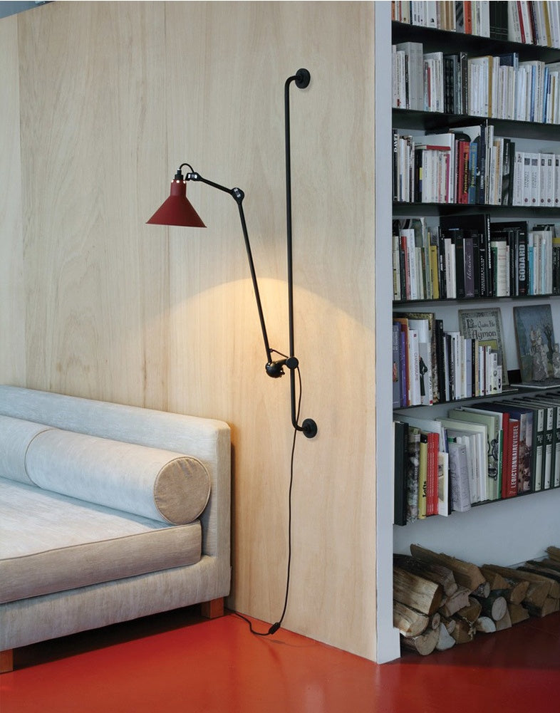 Long Arm Rocker Wall Lamp