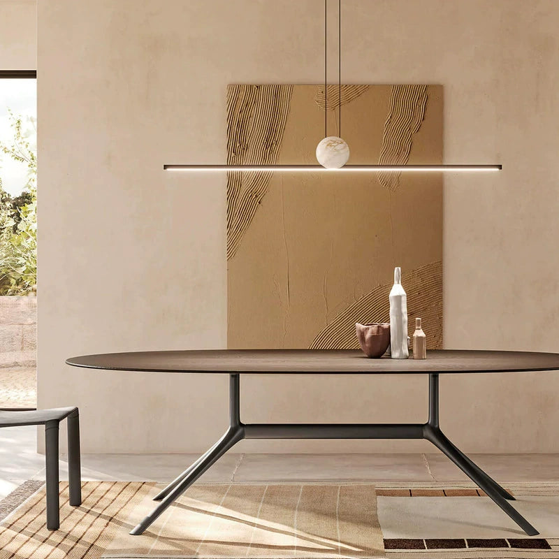 Marble Linear Pendant Light