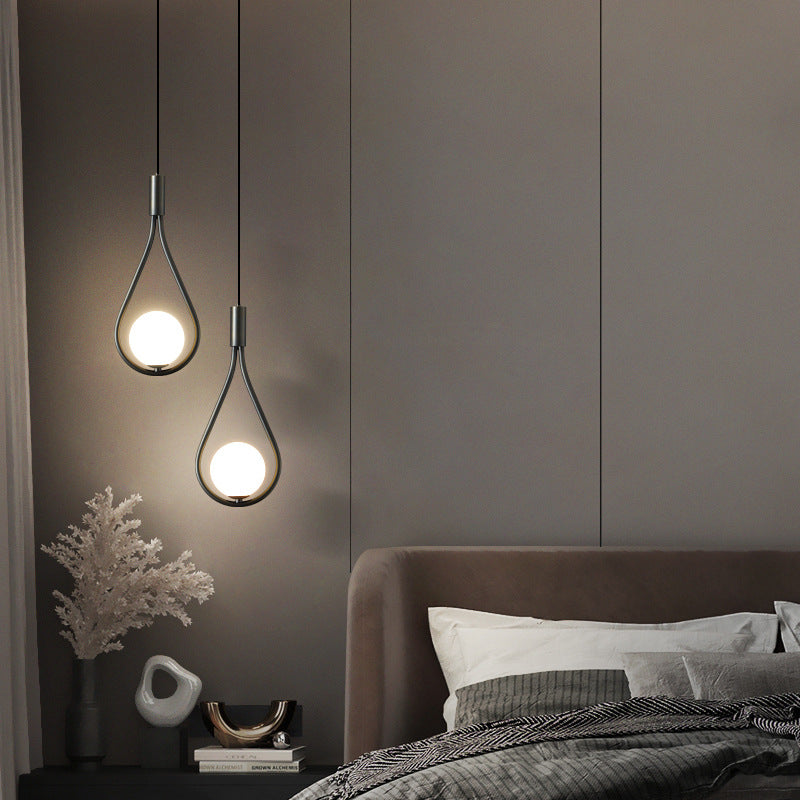 Glass Ball Pendant Light