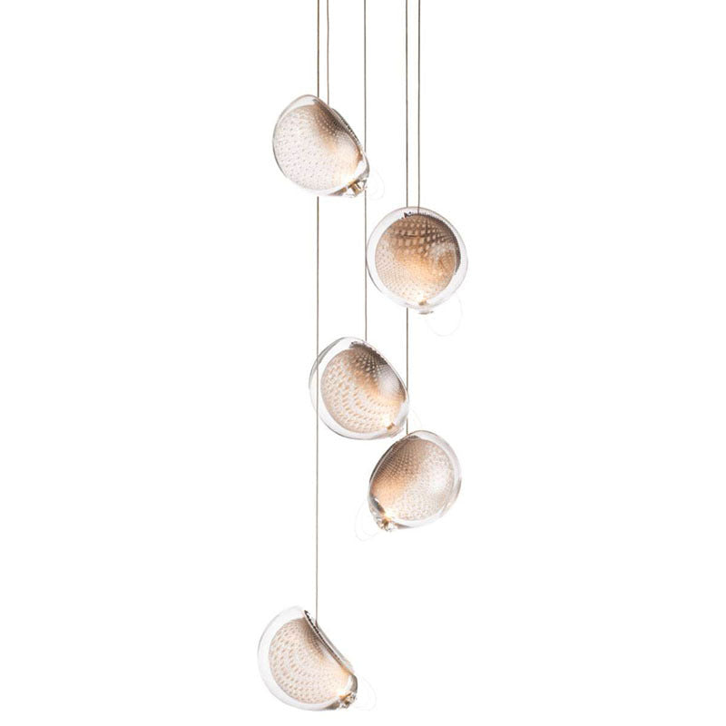 Puffer Glass Pendant Light