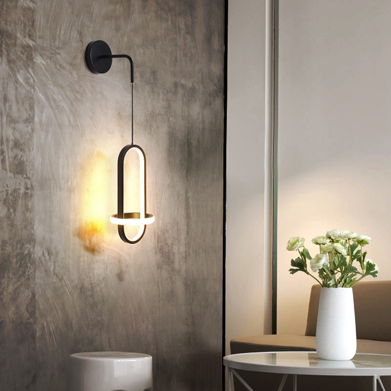 LED Oval Wall Lamp