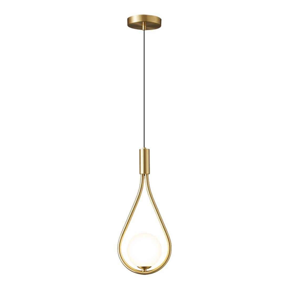 Glass Ball Pendant Light