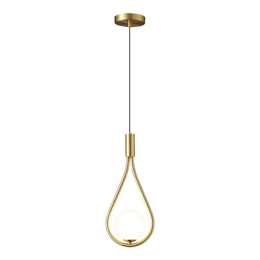 Glass Ball Pendant Light