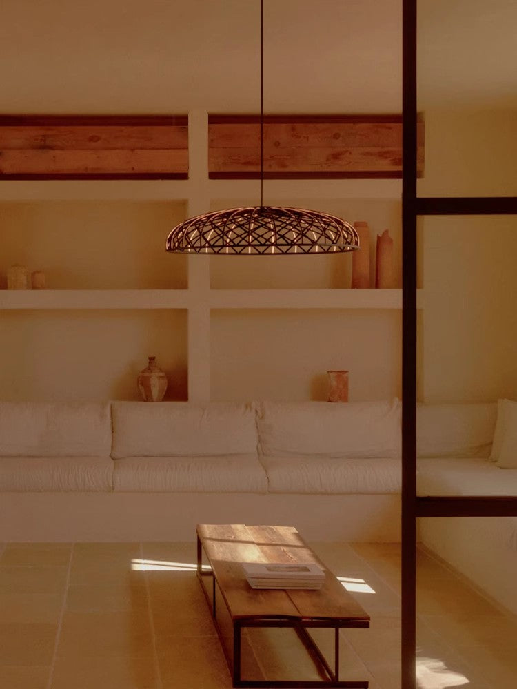 Skynest LED Woven Pendant Light