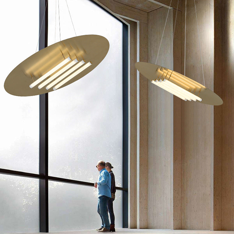 Large Disc Pendant Light