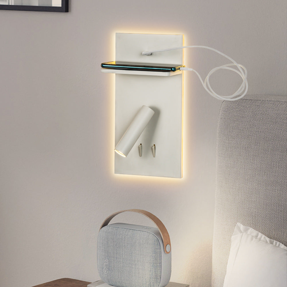 Multi-Functional USB Wireless Wall Lamp
