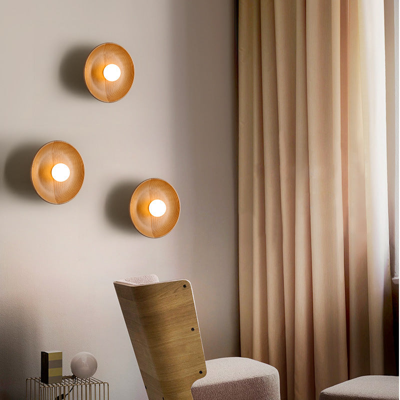 Disc Center Wall Lamp